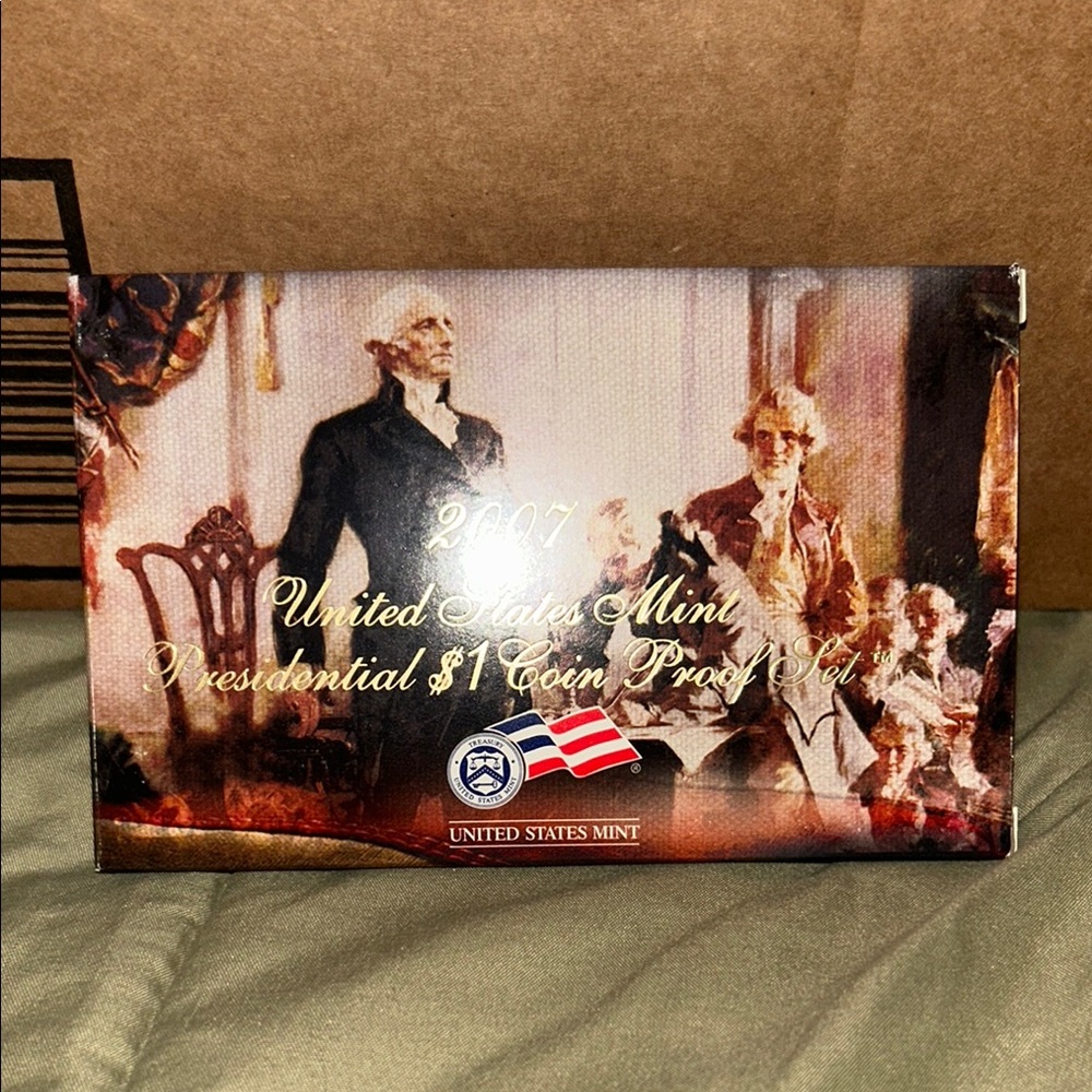 Presidential $1 Coin Proof Set - Multicolor